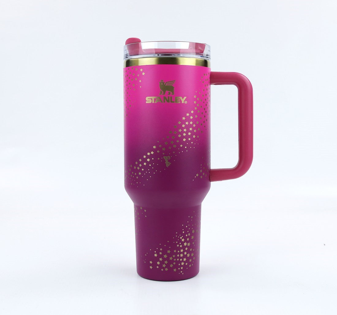 Barbie x Stanley 70's SUPERSTAR Tumbler 40oz Quencher Limited Edition NEW 2024