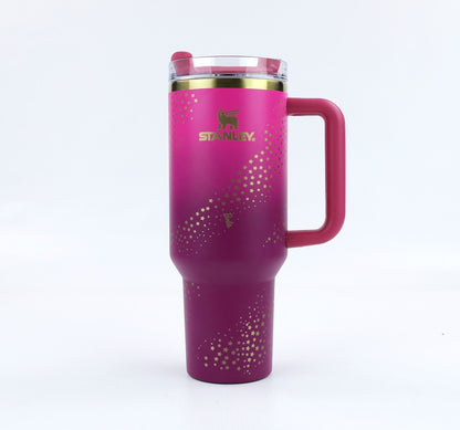 Barbie x Stanley 70's SUPERSTAR Tumbler 40oz Quencher Limited Edition NEW 2024