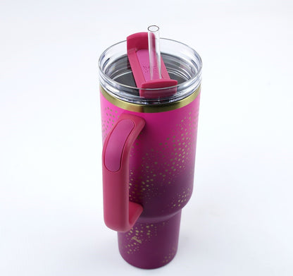 Barbie x Stanley 70's SUPERSTAR Tumbler 40oz Quencher Limited Edition NEW 2024