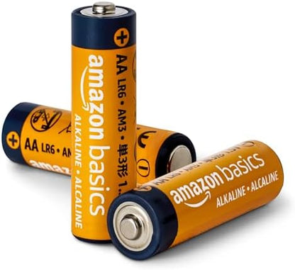 Amazon Basics AAA Alkaline Batteries – 1.5V Long-Lasting Power for Household Devices