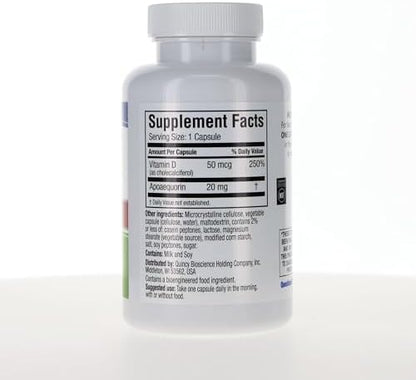 Prevagen Extra Strength - 60 Capsules (2 Month Supply) | Formulated for Your Brain | 20mg of Apoaequorin Plus Vitamin D3 with 7-Day Pill Minder