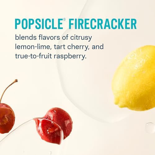 Liquid I.V. Hydration Multiplier Popsicle Firecracker Electrolyte Drink Mix – Fast Hydration Powder Sticks, Cherry Lemon Lime & Blue Raspberry Flavor