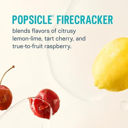 Liquid I.V. Hydration Multiplier Popsicle Firecracker Electrolyte Drink Mix – Fast Hydration Powder Sticks, Cherry Lemon Lime & Blue Raspberry Flavor