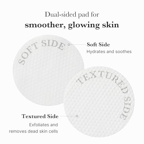 medicube Toner Pads Zero Pore Pad 2.0 | Dual-Textured Facial Pad for Exfoliation and Pore Care with 4.5% AHA Lactic Acid, 0.45% BHA Salicylic Acid | Ideal for All, Korean Skin Care, 70 Pads (1 Pack)