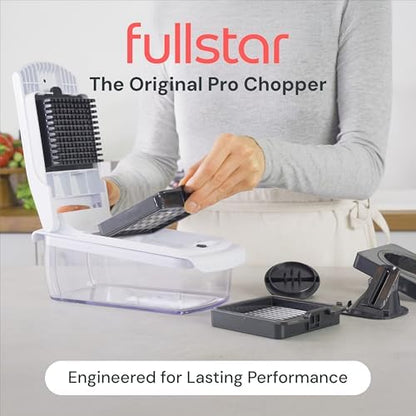 Mueller The Real Original Pro Chopper since 2013 Vegetable Chopper Mandoline Slicer, 8 Blade Food Veggie Chopper Onion Vegetable Cutter with Container, Kitchen Gadgets & Essentials, (10 in 1)