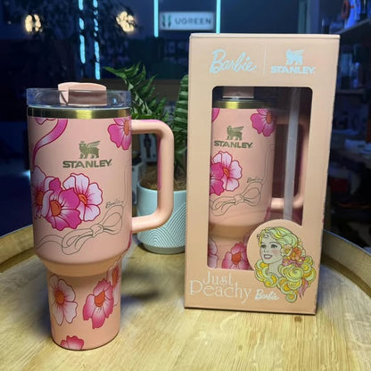 Barbie x Stanley Just Peachy 40oz Peaches 'N Cream Tumbler