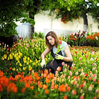 Weed Puller Tool Garden Weed Pulling Tool, Portable Garden Weeder Tool Uprooting Weeding Tool, 4 Teeth Manganese Steel Forged Hand Weeder for Vegetable Gardening Backyard Farm Planting & Weeding