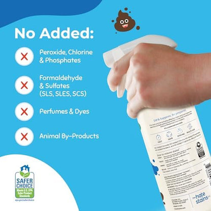 Miss Mouth's Messy Eater Stain Treater Spray – Travel Size Spot Cleaner for Baby Clothes, Backpacks & Fabric