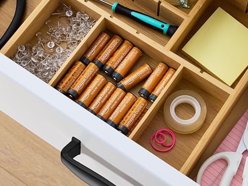 Amazon Basics AAA Alkaline Batteries – 1.5V Long-Lasting Power for Household Devices