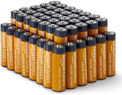 Amazon Basics AAA Alkaline Batteries – 1.5V Long-Lasting Power for Household Devices