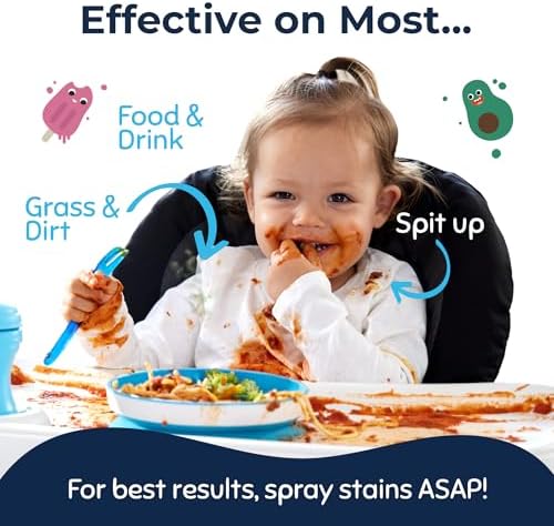 Miss Mouth's Messy Eater Stain Treater Spray – Travel Size Spot Cleaner for Baby Clothes, Backpacks & Fabric