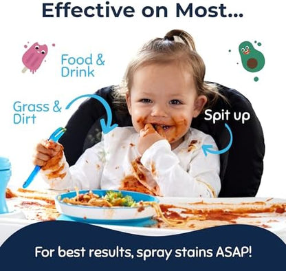 Miss Mouth's Messy Eater Stain Treater Spray – Travel Size Spot Cleaner for Baby Clothes, Backpacks & Fabric