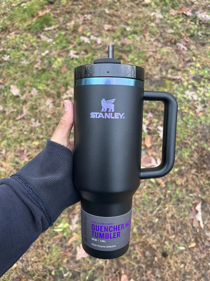 Stanley The Black Chroma Collection Flowstate Quencher 40oz Tumbler