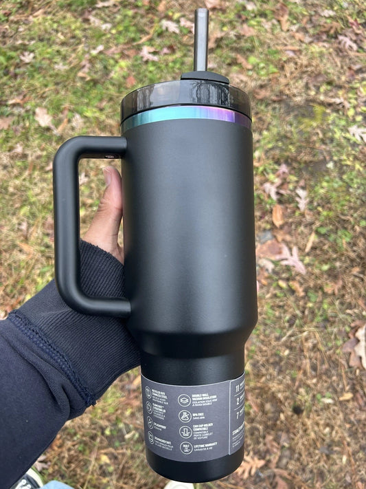 Stanley The Black Chroma Collection Flowstate Quencher 40oz Tumbler