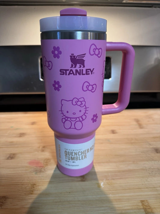 Stanley Quencher H2.0 Flowstate 40oz Tumbler, Pink Floral Limited Edition