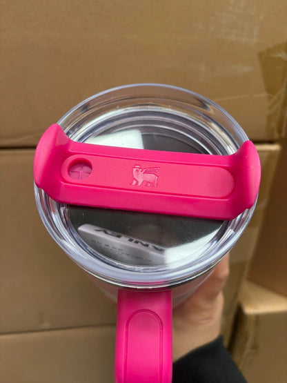RARE Pink Stanley Stainless Steel H2.0 FlowState Quencher Tumbler 40oz OPEN BOX
