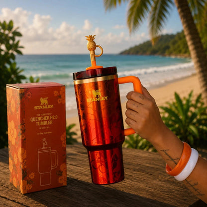 Stanley x KAROL G Quencher H2.0 FlowState Tumbler 40 oz – Limited Edition